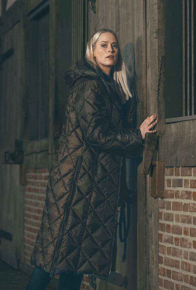 Pikeur A/W 26 Płaszcz ocieplany damski chocolate brown